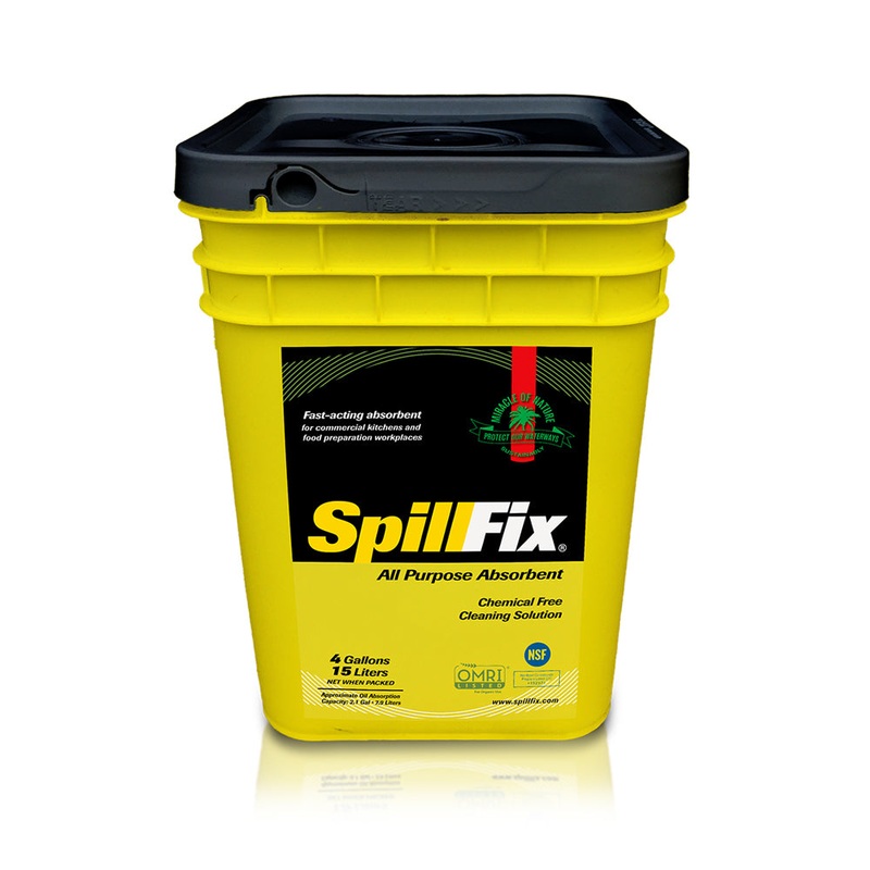 SpillFix  Granular Absorbent Bucket | 4 Gal/ 15 L