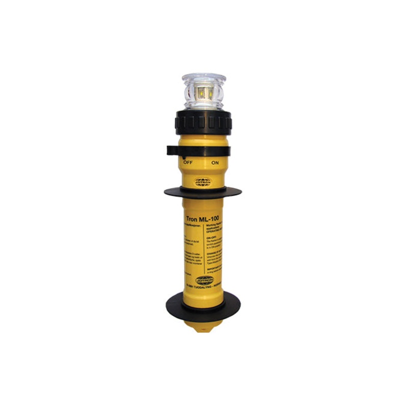 TRON ML-100 YELLOW LED 25 FLASH 5 CANDELA
