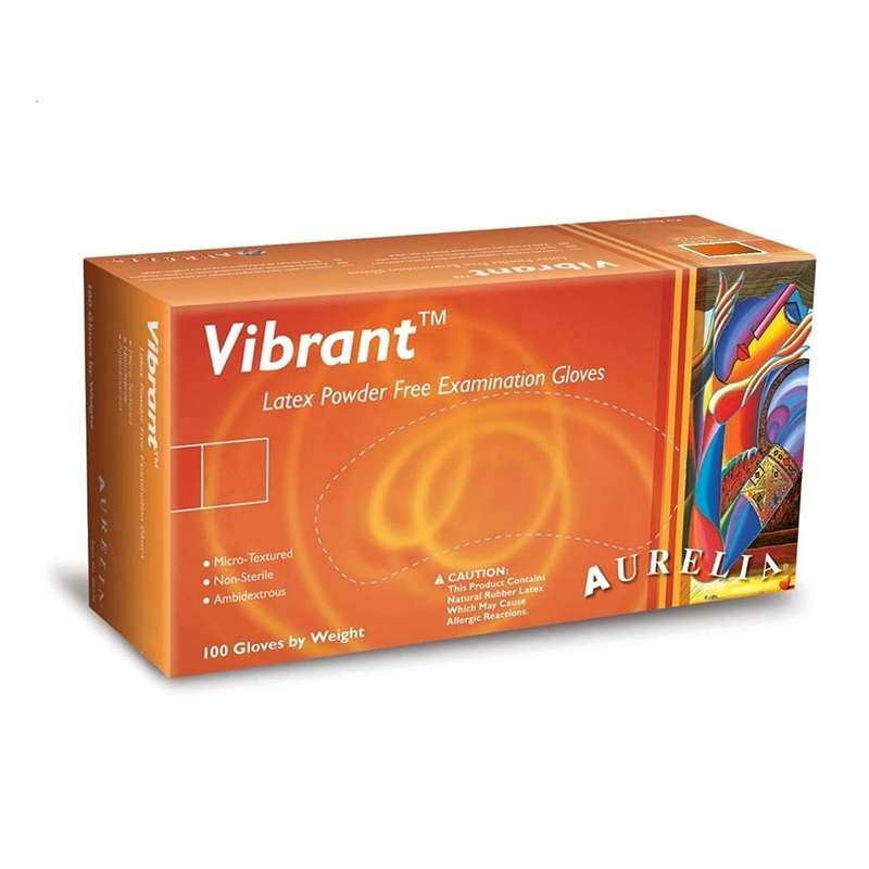 Vibrant – Latex, Powder Free Examination Gloves