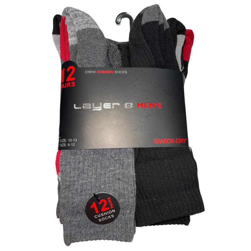 LAYER 8 – Men’s Crew Cushion