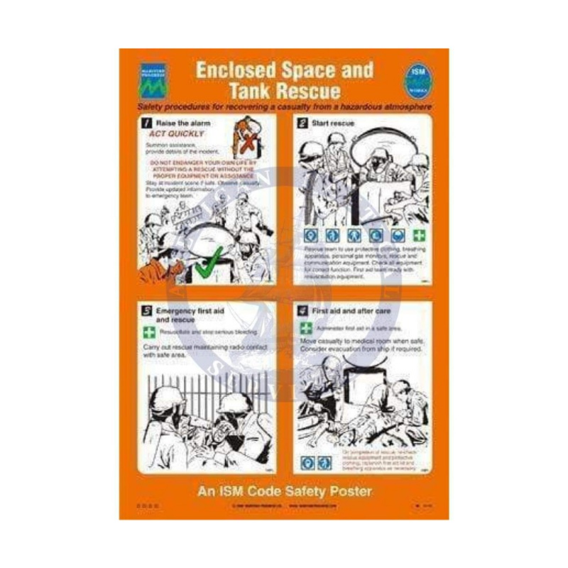 Poster – Enclosed Space and Tank Rescue
