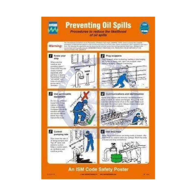 Poster – Preventing Oil Spills