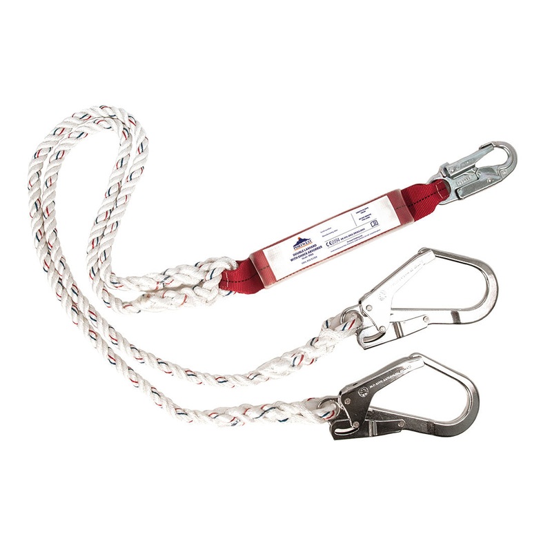 PW-FP25 – Double Lanyard With Shock Absorber