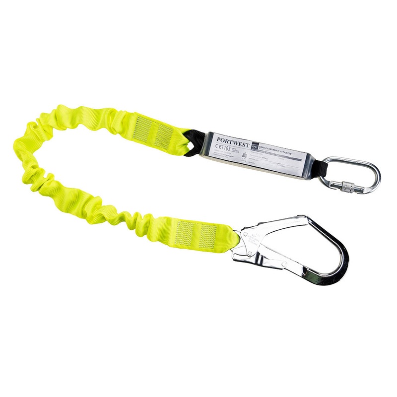 PW-FP53 – Single Elasticated Lanyard With Shock Absorber