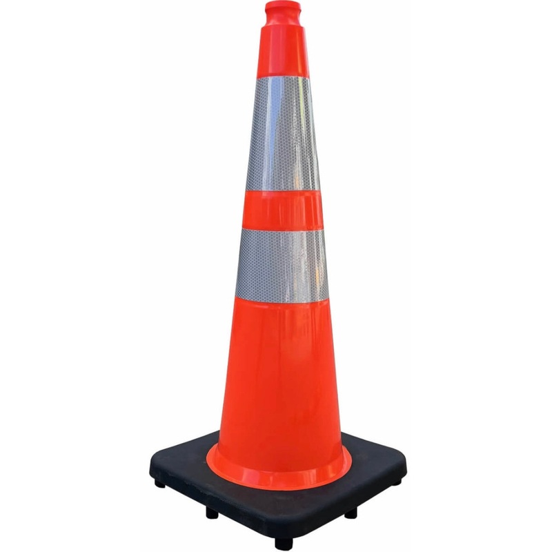 28 inch Orange Safety Traffic Cones