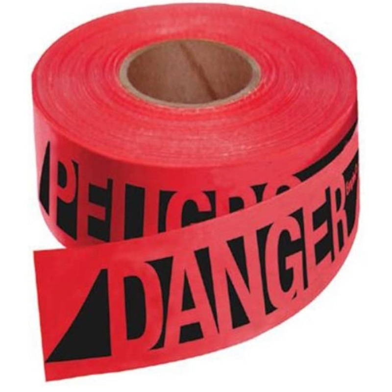 PRESCO Reinforced Danger/Peligro Barricade Tape