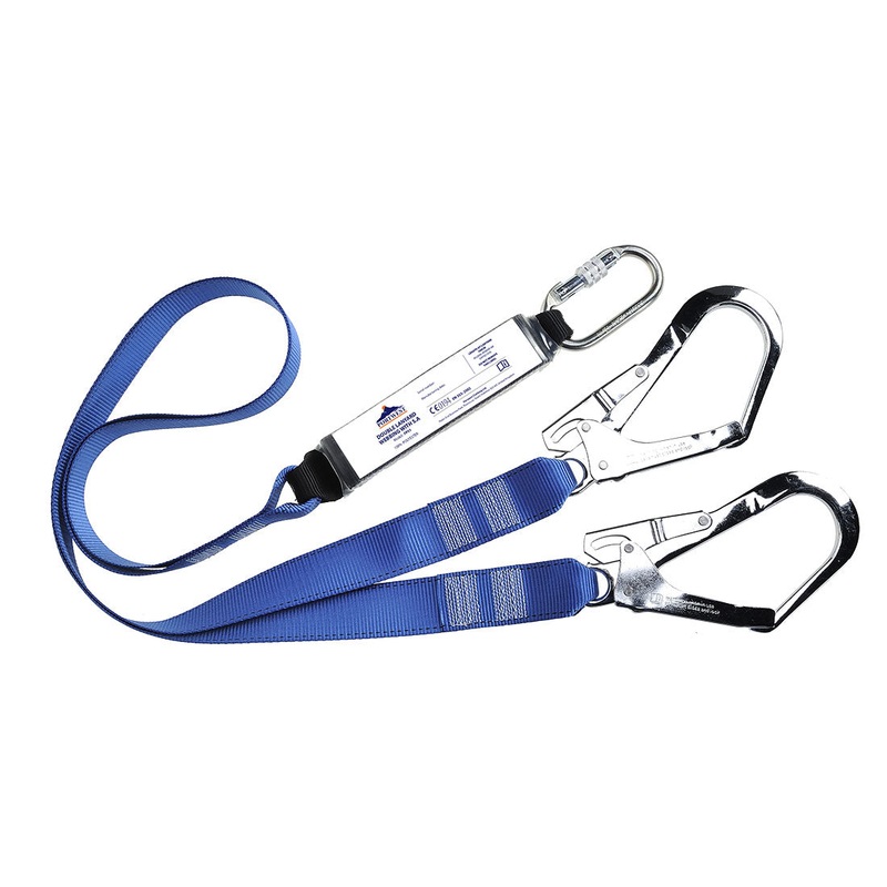 PW FP51 – Double Webbing 1.8m Lanyard With Shock Absorber