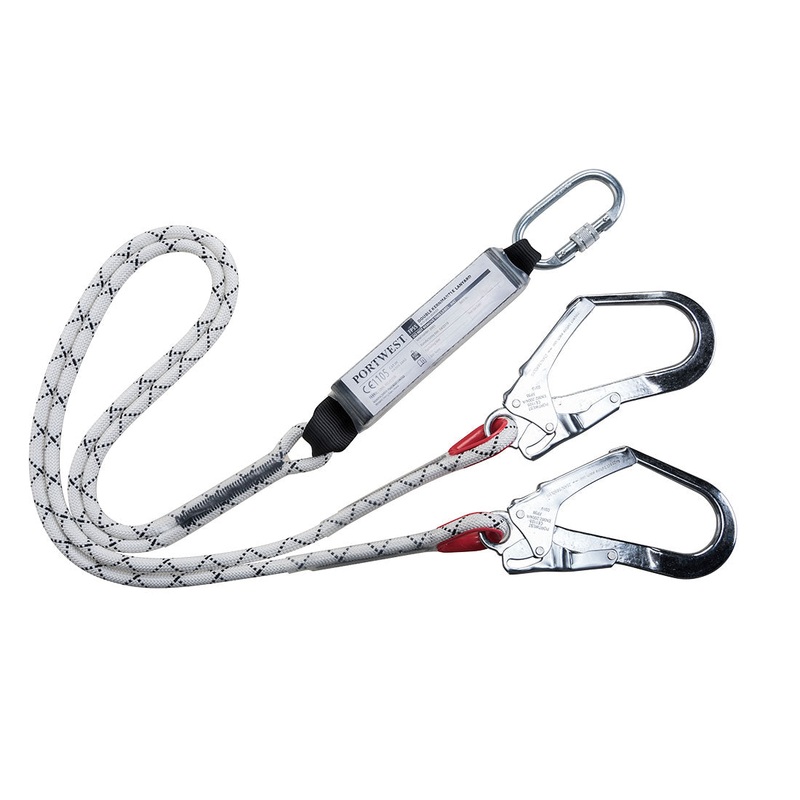 PW FP55 – Double Kernmantle 1.8m Lanyard With Shock Absorber