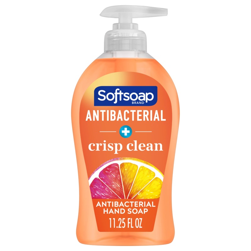 Softsoap – Antibacterial Liquid Hand Soap, Crisp Clean, 11.25 fl oz
