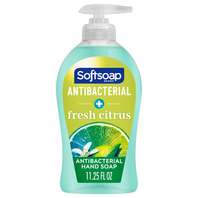 Softsoap – Antibacterial Liquid Hand Soap, Fresh Citrus, 11.25 oz