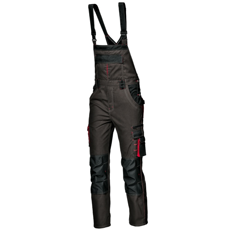 HARRISON BIB-TROUSERS|EU 44 (US 28)|EU 46 (US 30)|EU 48 (US 32)|EU 50 (US 34)|EU 52 (US 36)|EU 54 (US 38)|EU 56 (US 40)|EU 58 (US 42)|EU 60 (US 44)|EU 62 (US 46)|Grey