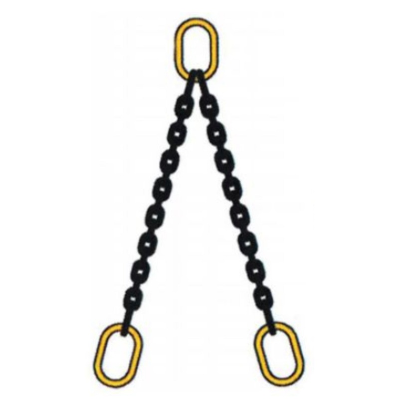 1.25 X 3′ G-80 2-LEG ALLOY CHAIN ASSEMBLY (60MT SWL)
