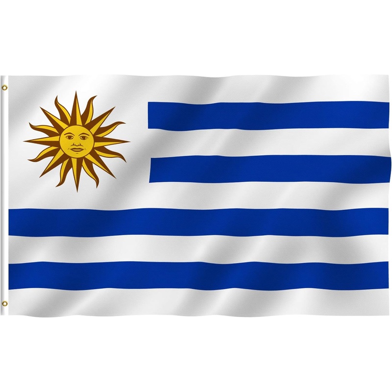 Anley – Uruguay Polyester Flag – 3′ x 5′