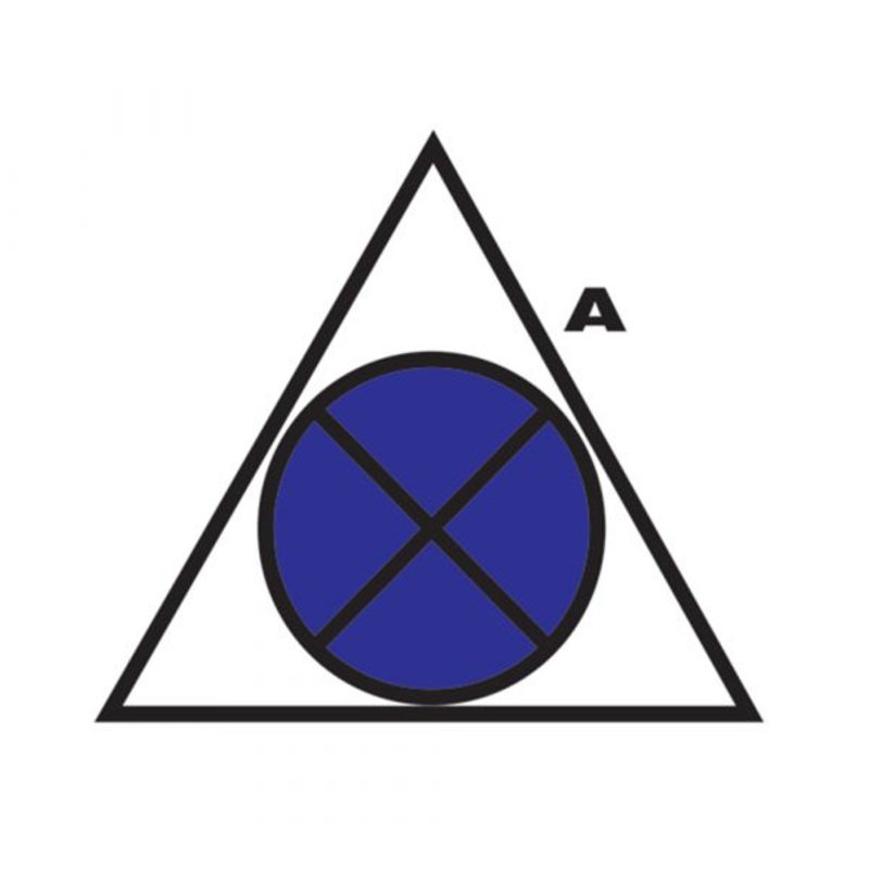 MARINE FIRE SIGN, IMO FIRE CONTROL SYMBOL: REMOTE VENTILATION SHUT-OFF FOR THE ACCOMMODATION