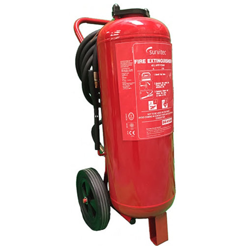 WHEELED FOAM CARTRIDGE FIRE EXTINGUISHERS – 45 L