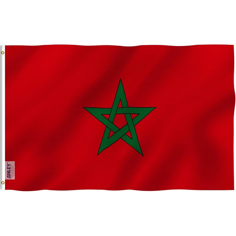 Anley – Fly Breeze Morocco Flag – 3′ x 5′