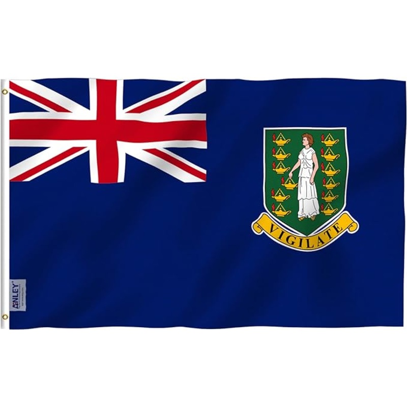 Anley Fly Breeze Series – British Virgin Islands – 3′ x 5′