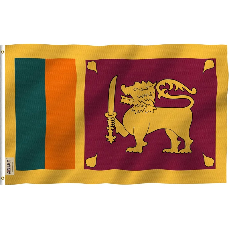 Anley – Fly Breeze Sri Lanka Flag – 3′ x 5′