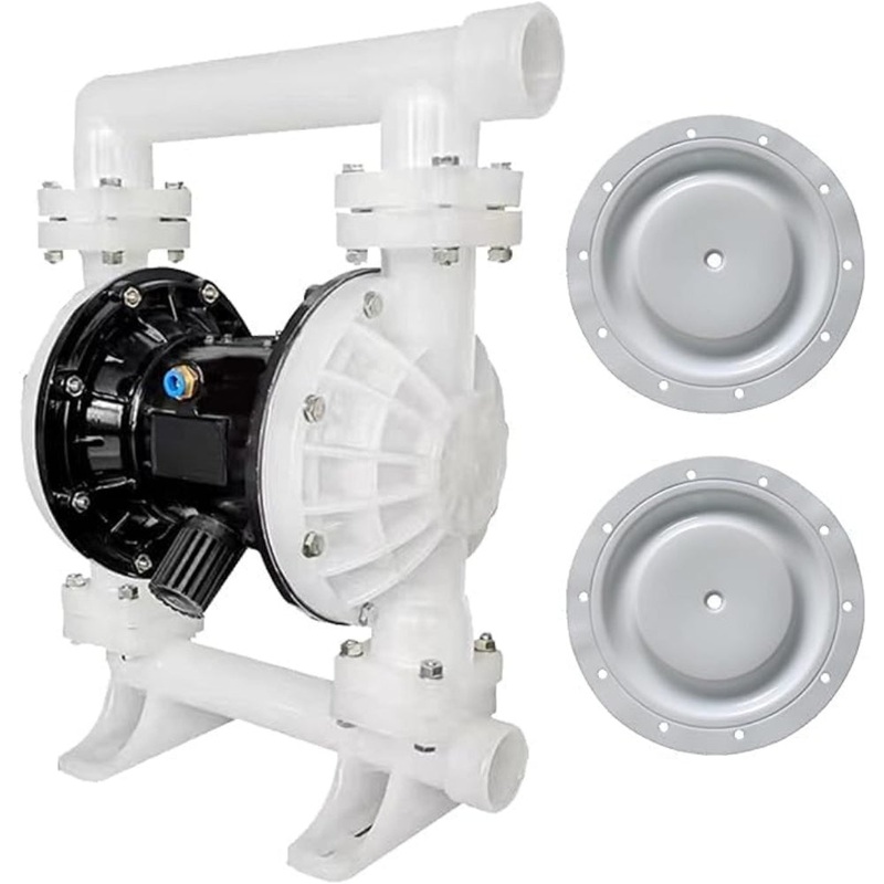 Pneumatic double diaphragm pump, 1.5 inch – 35GPM and Max 120PSI