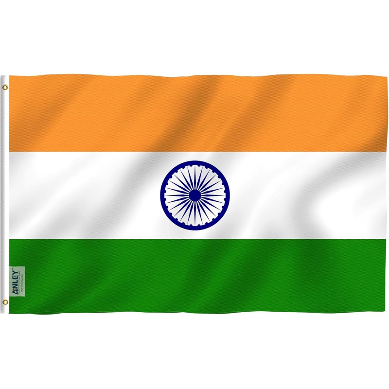 Anley Fly Breeze – India Flag 3′ x 5′