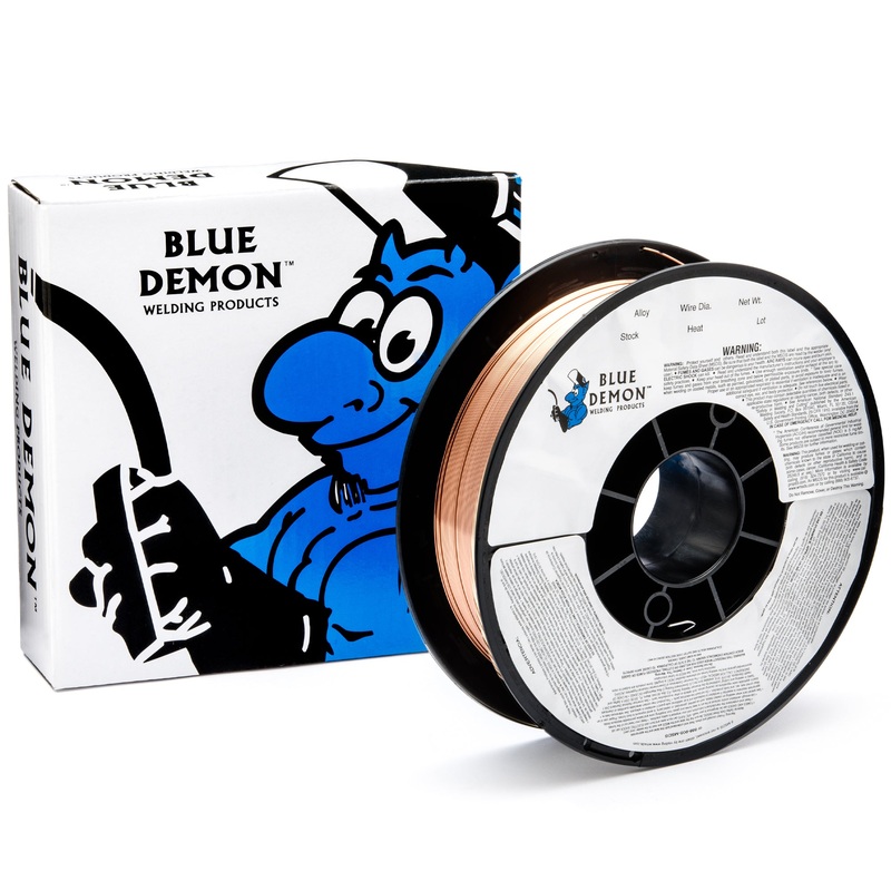 ER70S-6 X .035 X 11 lb Spool carbon steel welding wire (44/LB Master) – Blue Demon