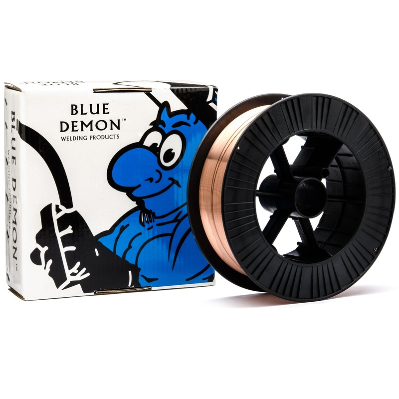 ER70S-6 X .035 X 33 lb Spool carbon steel welding wire (72/EA Master) – Blue Demon