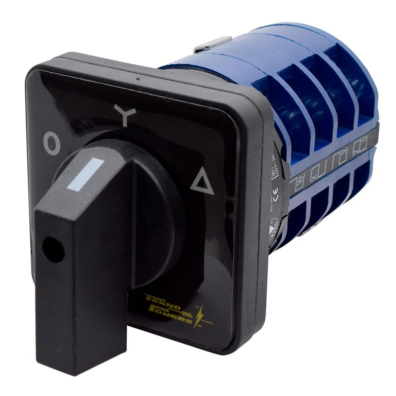 TEKNO POWERS Universal Rotary Cam Shift Switch Delta Star (Star)