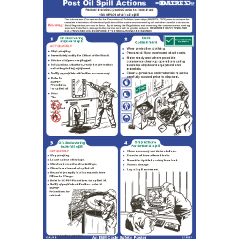 Post oil spill actions