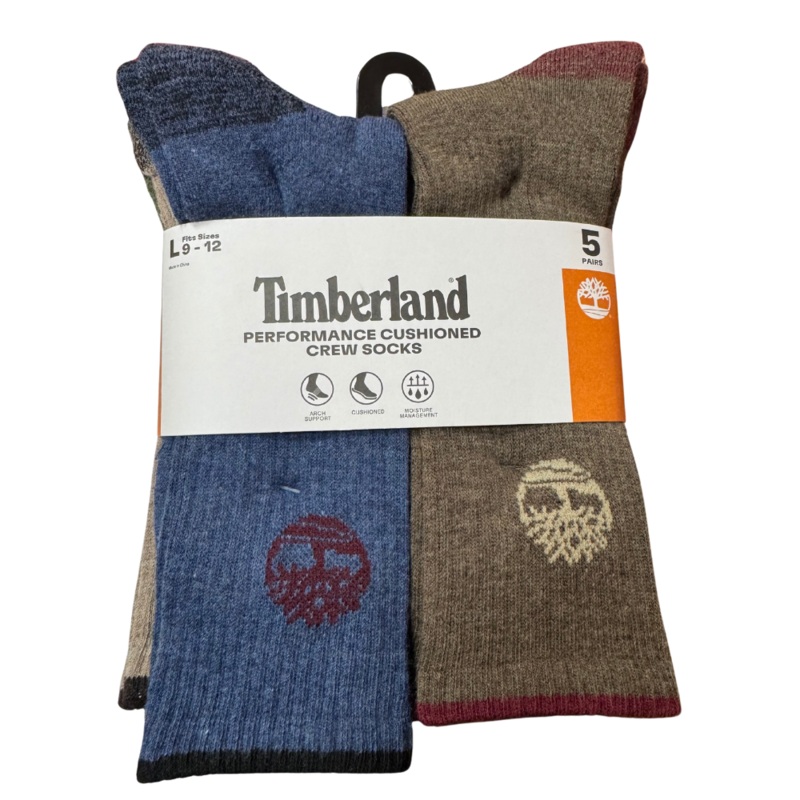 Timberland – Performance Cushioned Crew Socks