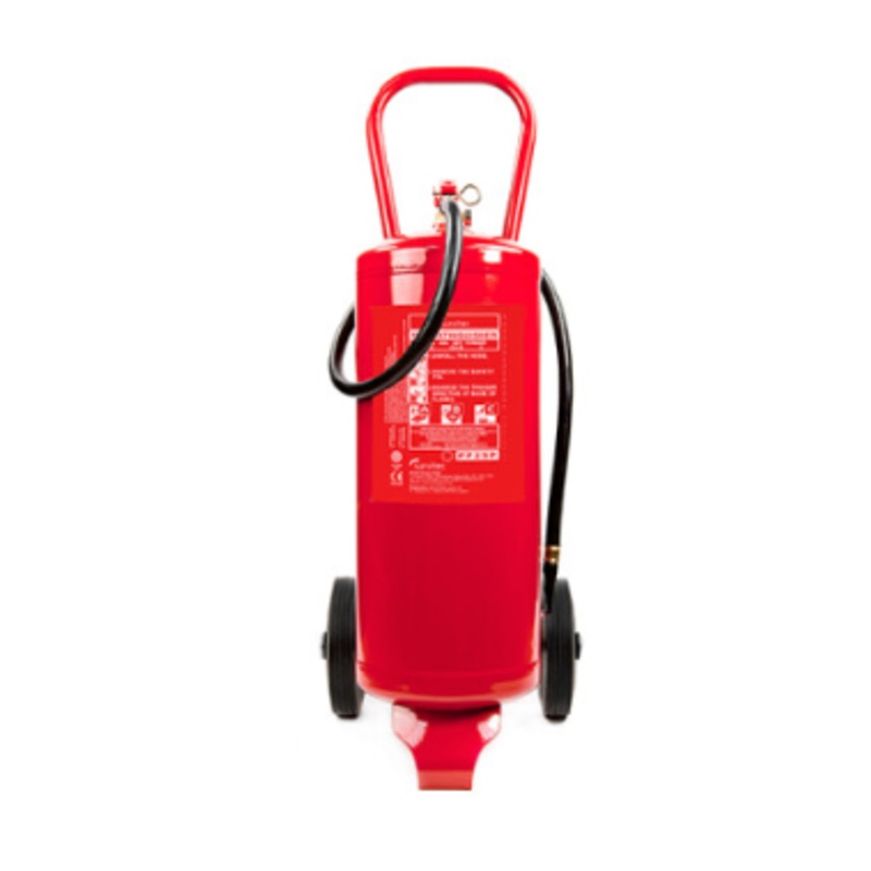 Wheeled ABC Stored Pressure Powder Fire Extinguisher 25 kg