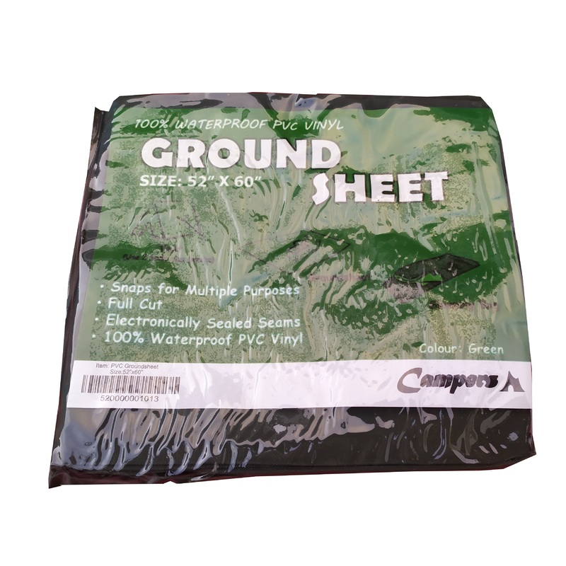 PVC GroundSheet 132cm x 152cm