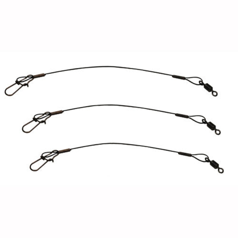 Eagle Claw Steel Leader 30lb|6″|9″|12″|18″