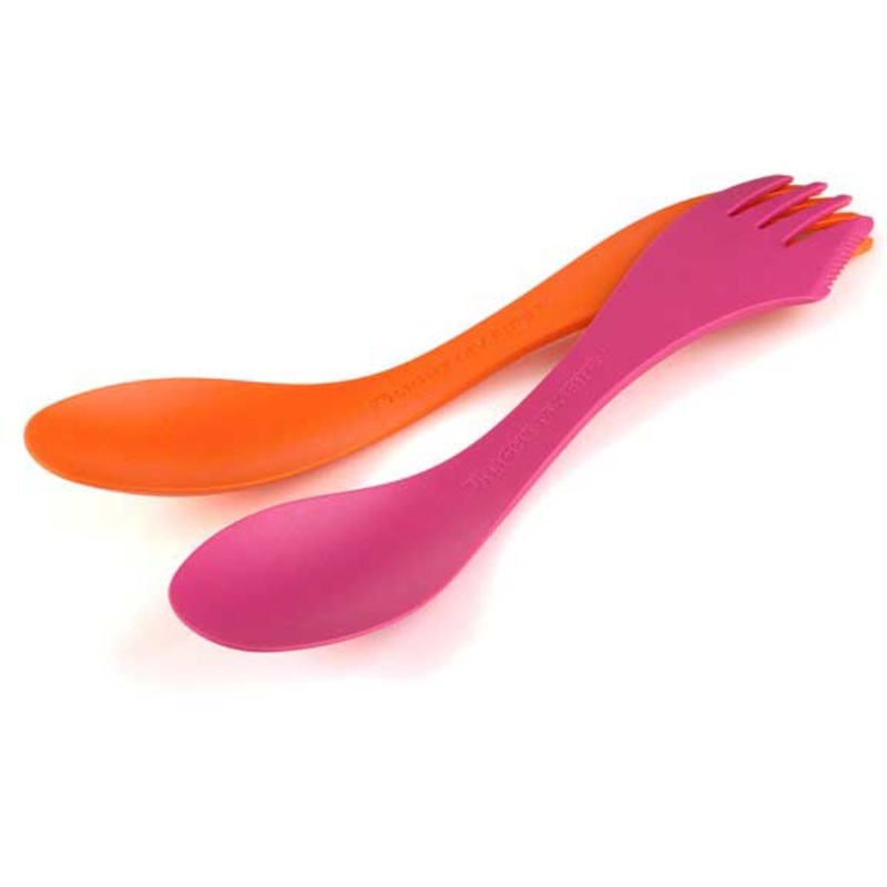 Light My Fire Spork Large|Fuschia|Orange|Black