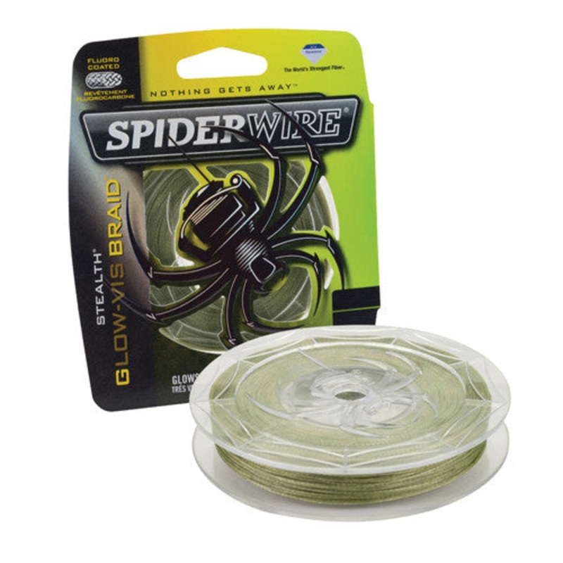 Spiderwire Stealth Braid Glow-Vis (8-15lb) 275m