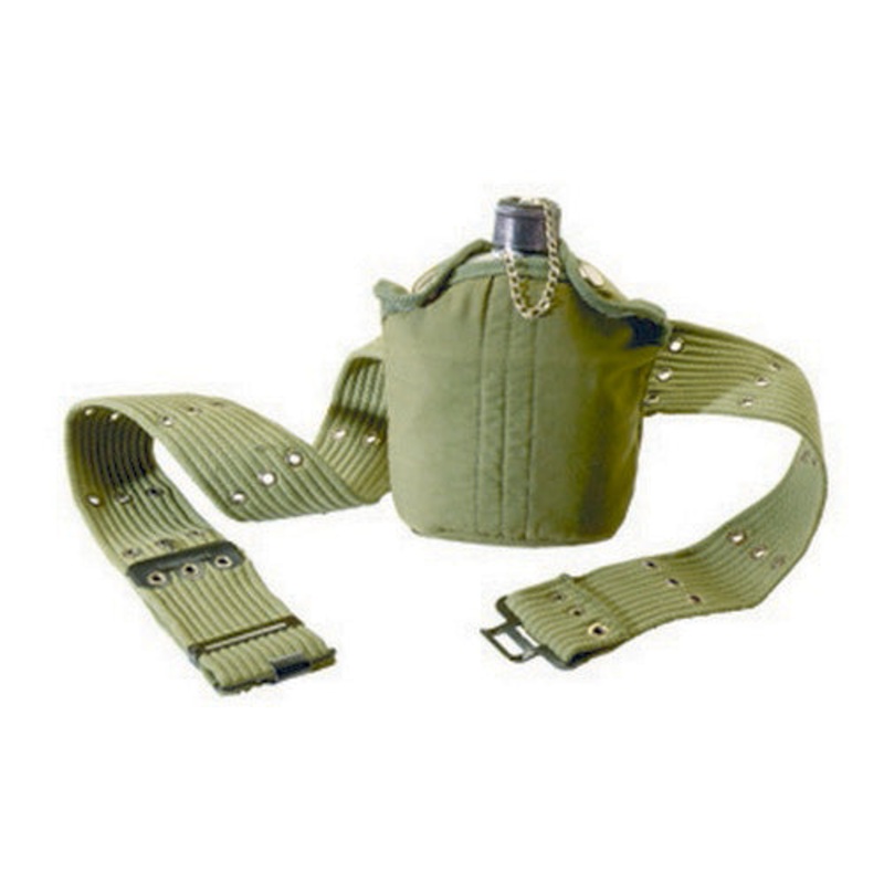 Tex Sport Aluminium Canteen w Belt