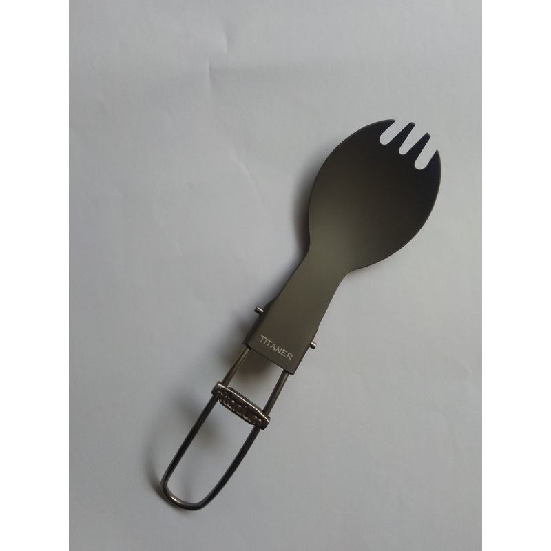 Titanium Folding Spork|Spork|Spoon
