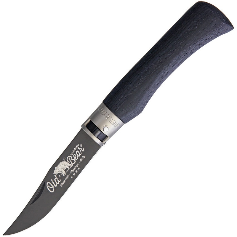 Old Bear Large Classical Knife (Black)