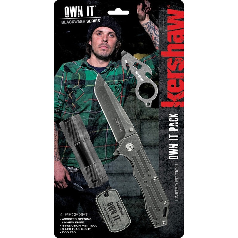 Kershaw Own It Knife and Light Pack