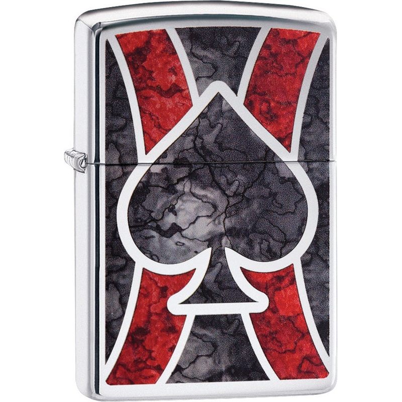 Zippo Spade Design Lighter