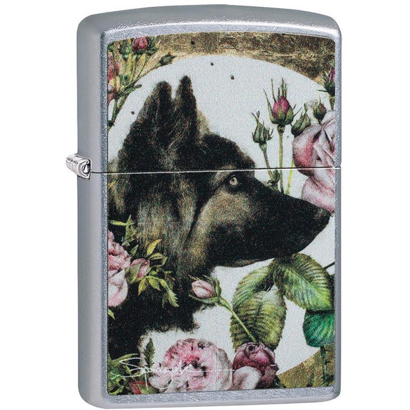 Zippo Spazuk German Shepherd Lighter 49089