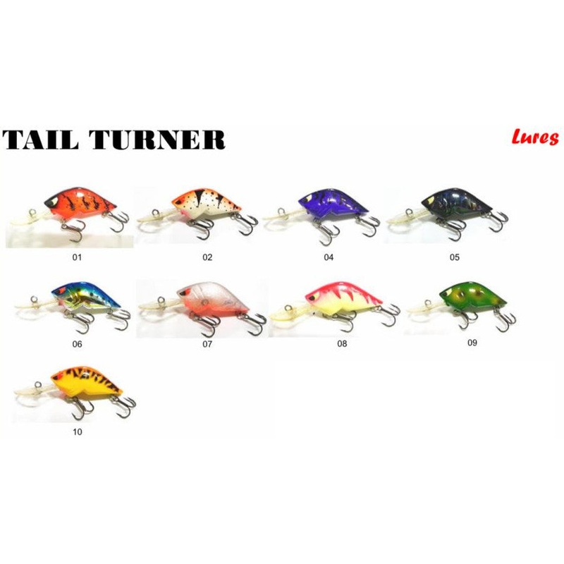 Asari Tail Turner 45mm 5g Hard Lure