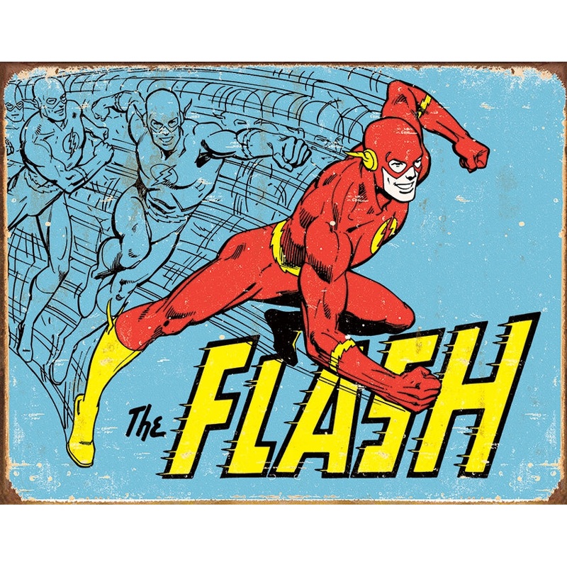 Flash Retro Tin Sign