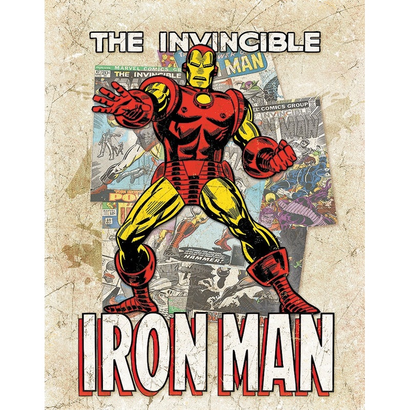 Iron Man Tin Sign