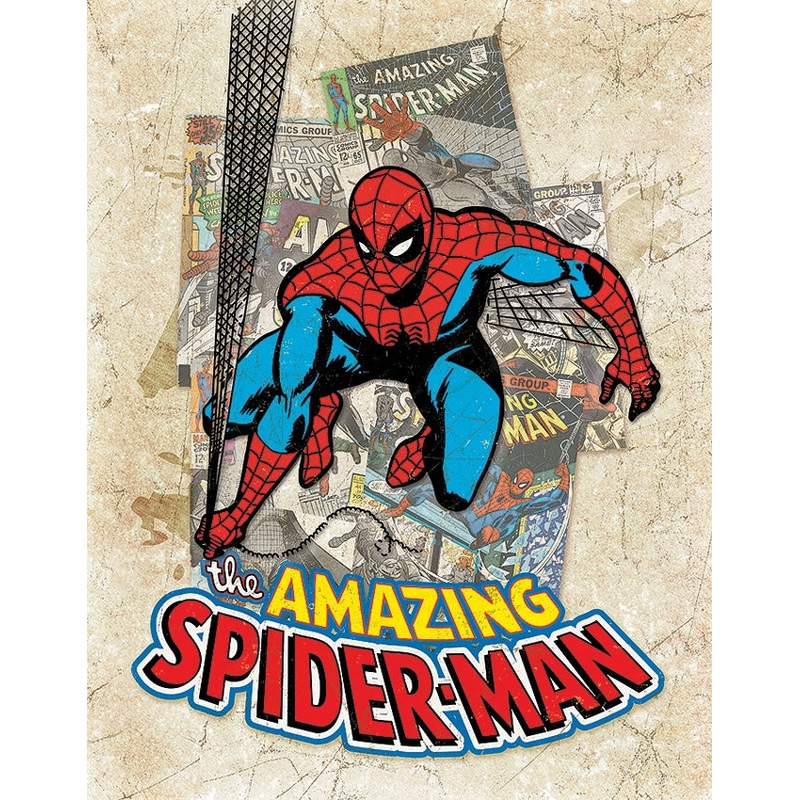 Spider-Man Tin Sign