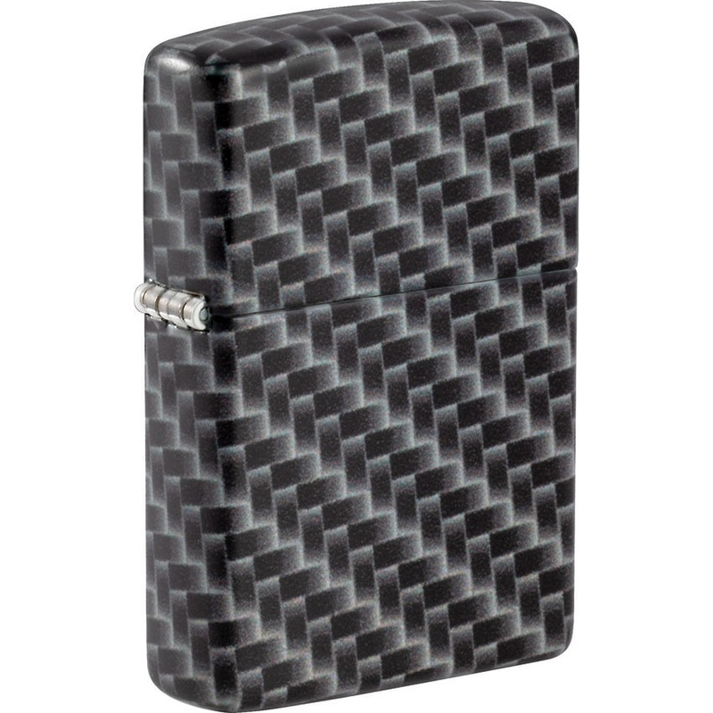 Zippo Carbon Fiber Design Lighter 49356