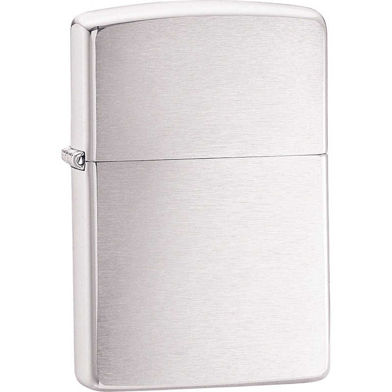 Zippo Classic Brushed Chrome Lighter 200