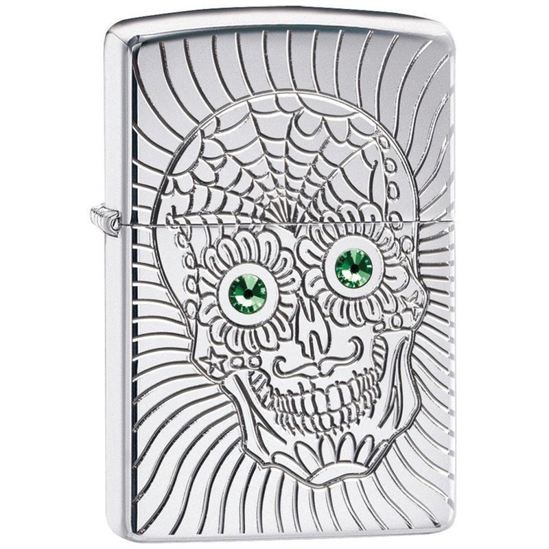 Zippo Sugar Skull Lighter 49172