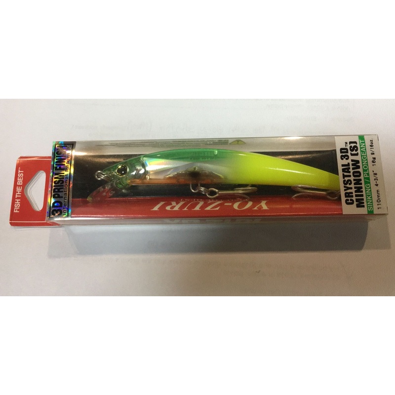 Yozuri Crystal 3D Minnow Floating 110mm