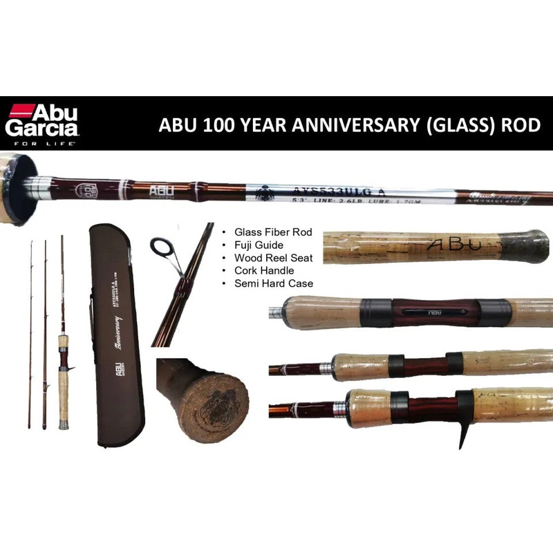Abu Garcia 100 Years 3-piece BC Rod M / ML