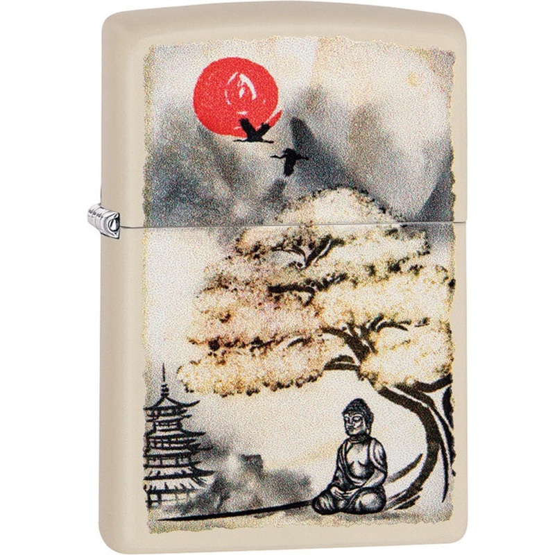 Zippo Pagoda Bonsai Buddha Lighter